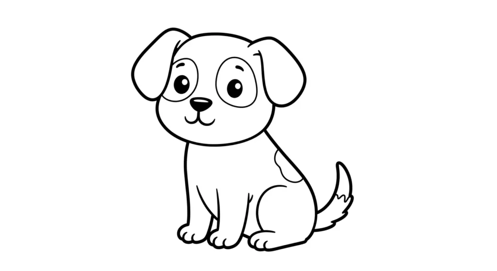 Dog Coloring Page