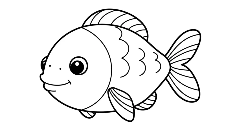 Fish Coloring Page
