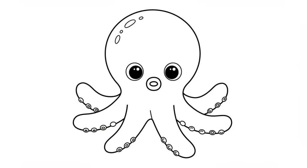 Octopus Coloring Page
